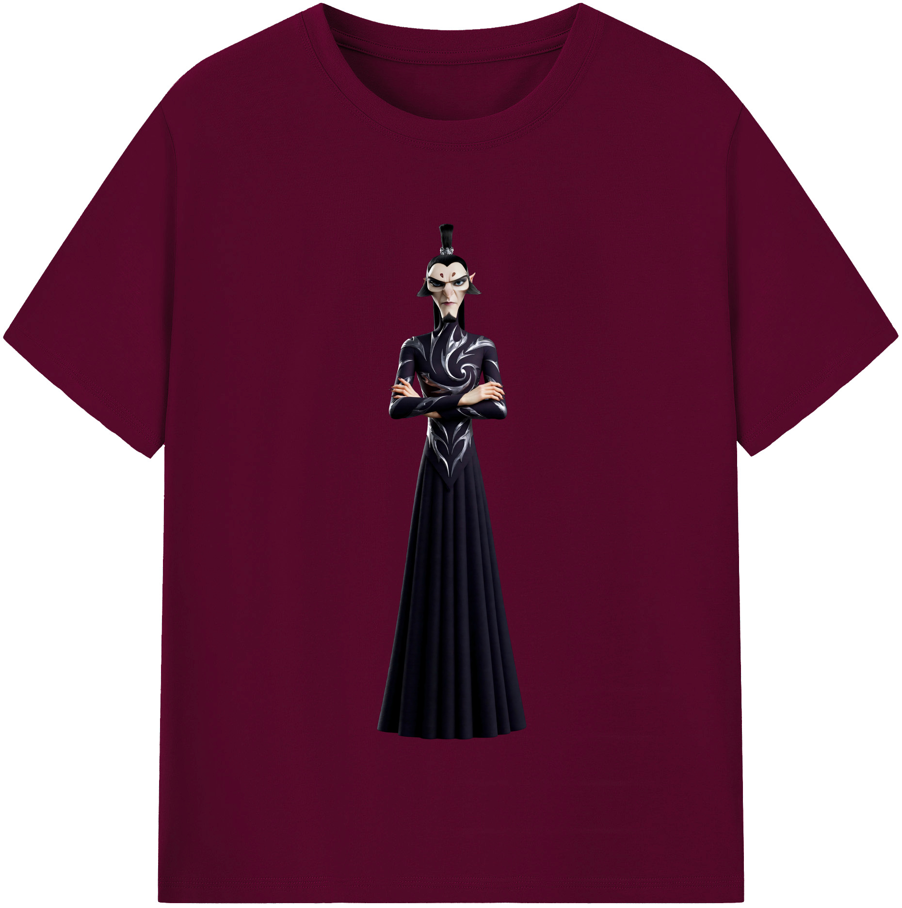 （画像用） Ne Zha 2 ナタ 魔童の大暴れ レディースカジュアルプリントTシャツ（綿100％）